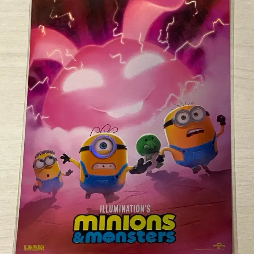 [BUNJANG] Minions &amp; Monsters Signature Art Card / 미니언즈 &amp; 몬스터즈 시그니처 아트카드 롯데시네마