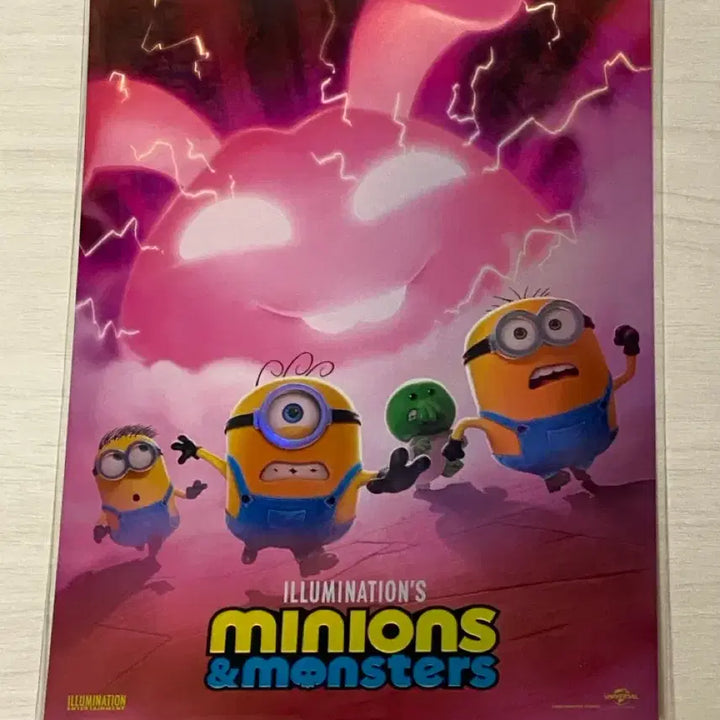 [BUNJANG] Minions &amp; Monsters Signature Art Card / 미니언즈 &amp; 몬스터즈 시그니처 아트카드 롯데시네마