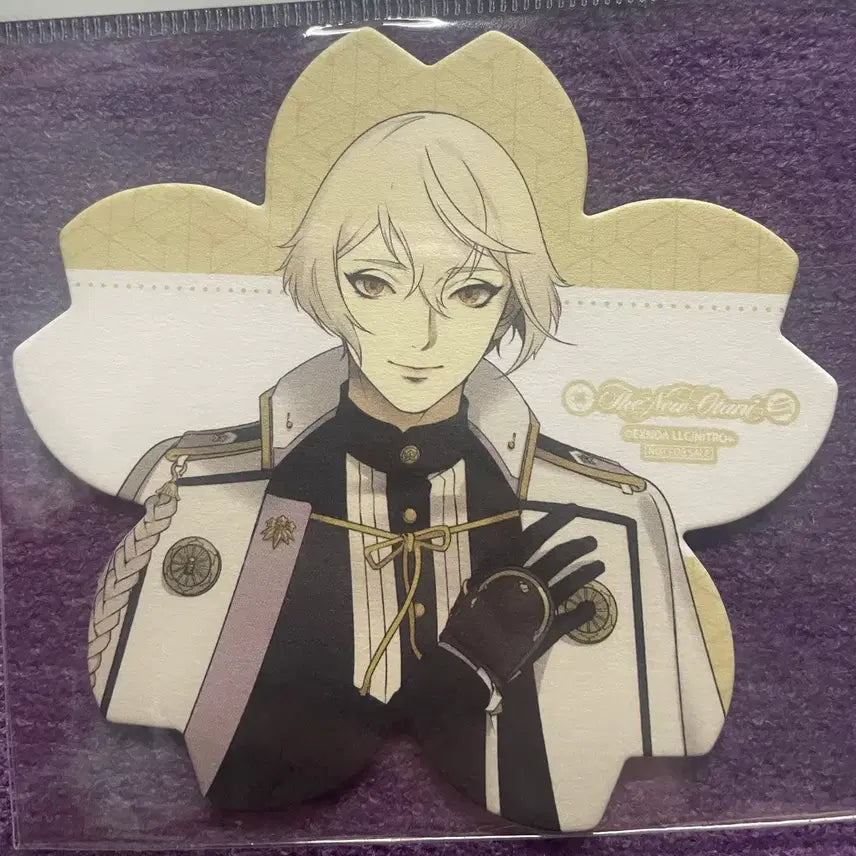[BUNJANG] Touken Ranbu Higekiri Hizumaru Hotel Collab Cherry Blossom Coaster Set / 도검난무 히게키리 히자마루 호텔콜라보 벚꽃 코스터 세트