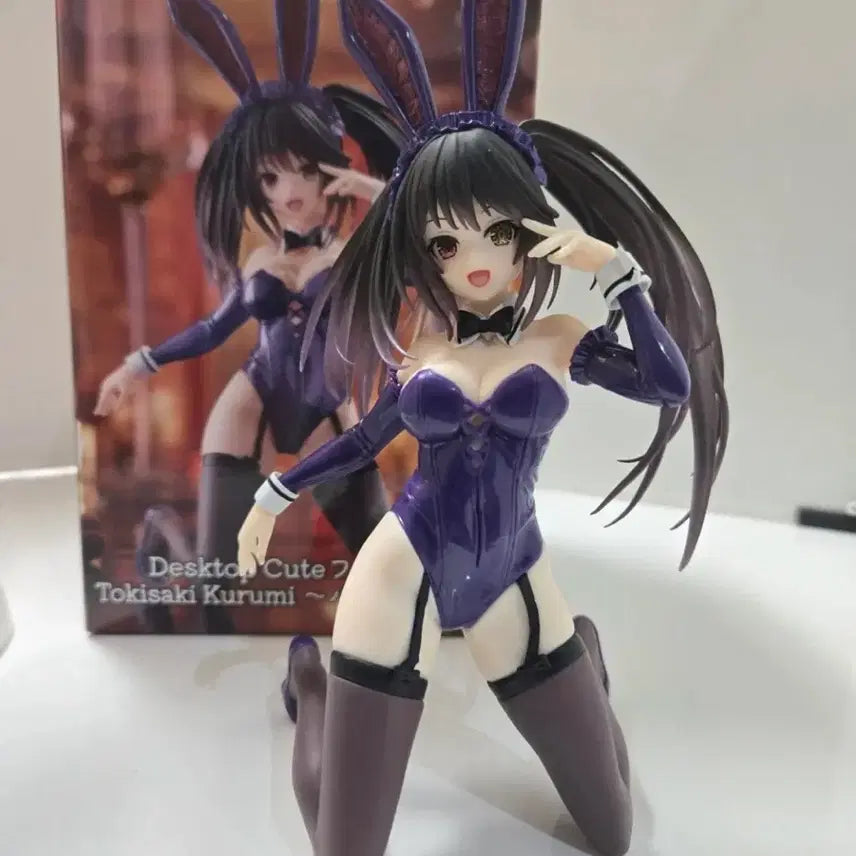 [BUNJANG] TAITO Date A Live Tokisaki Kurumi Bunny Girl Figure (Sealed) / [미개봉] TAITO 데스크탑 큐트 데이트 어 라이브 토키사키 쿠루미 바니걸 피규어