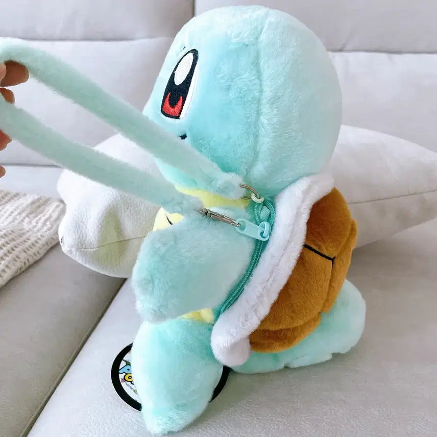[BUNJANG] Pokemon Squirtle Plush Storage / 포켓몬스터 꼬부기 인형 - 작은 수납 가능