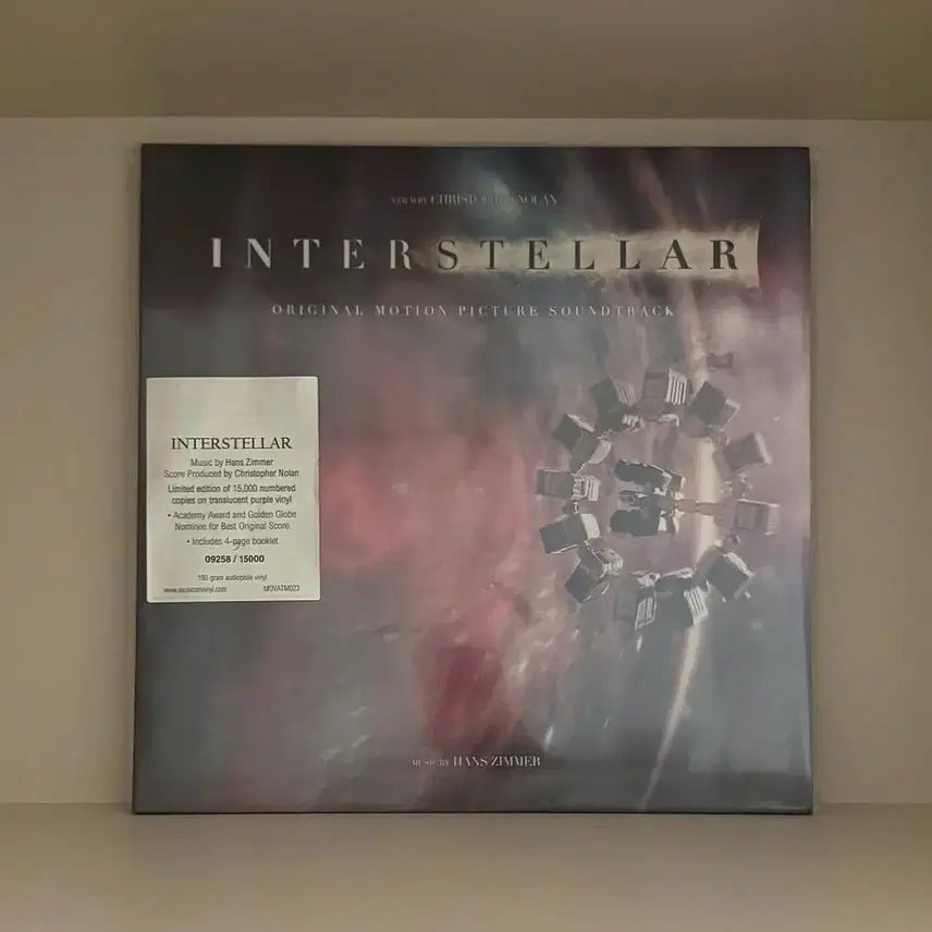 [BUNJANG] Interstellar Limited Edition 15,000 Units Purple Vinyl LP / 인터스텔라 15000개 한정판 LP