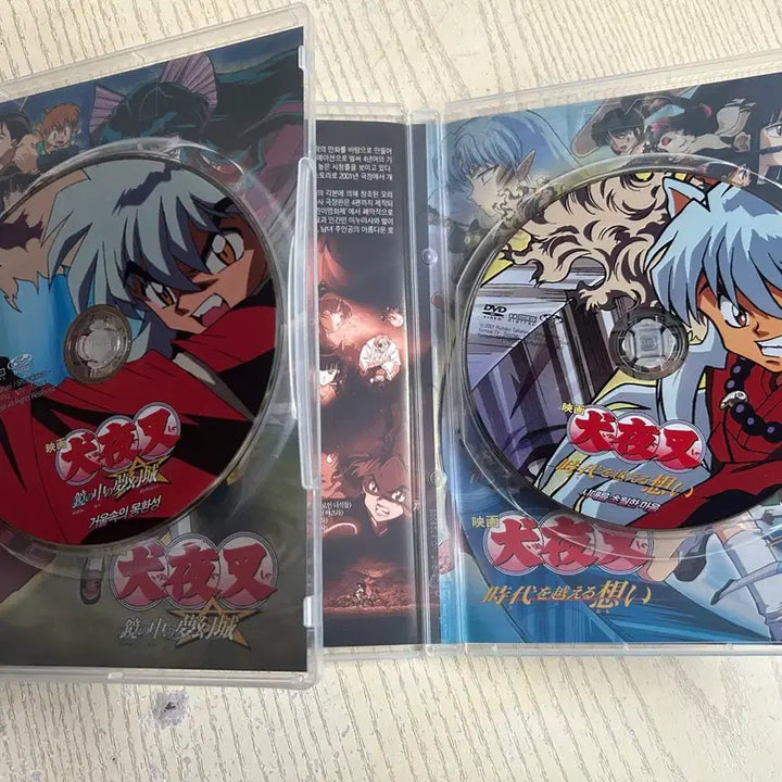 [BUNJANG] Inuyasha Movie DVD: Mirror of the Soul, The Time-Transcending Heart / 희귀) 이누야샤 극장판 dvd 거울 성의 몽환성, 시대를 초월한 마음