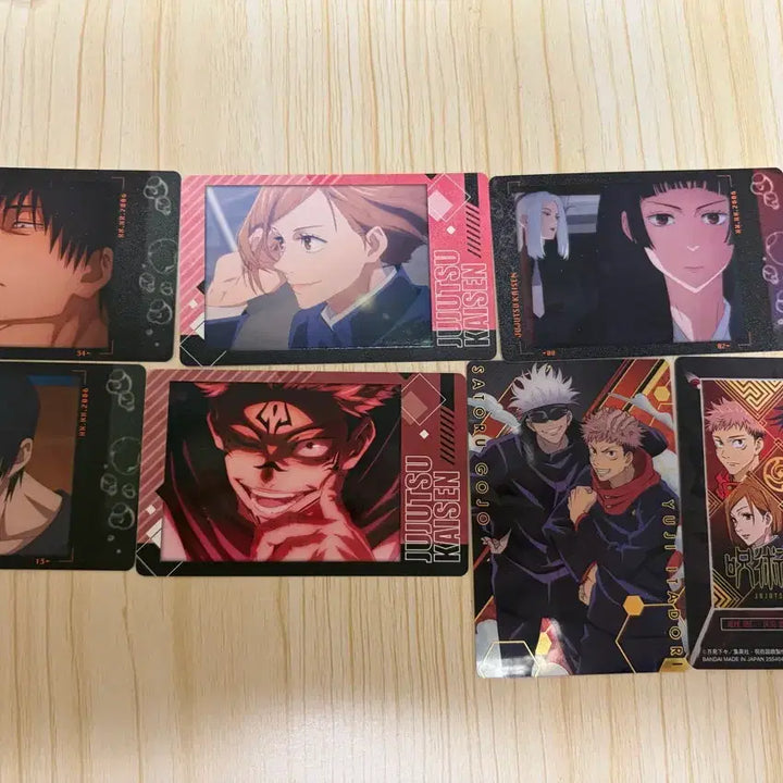 [BUNJANG] Jujutsu Kaisen Card Set / 주술회전 카드 세트