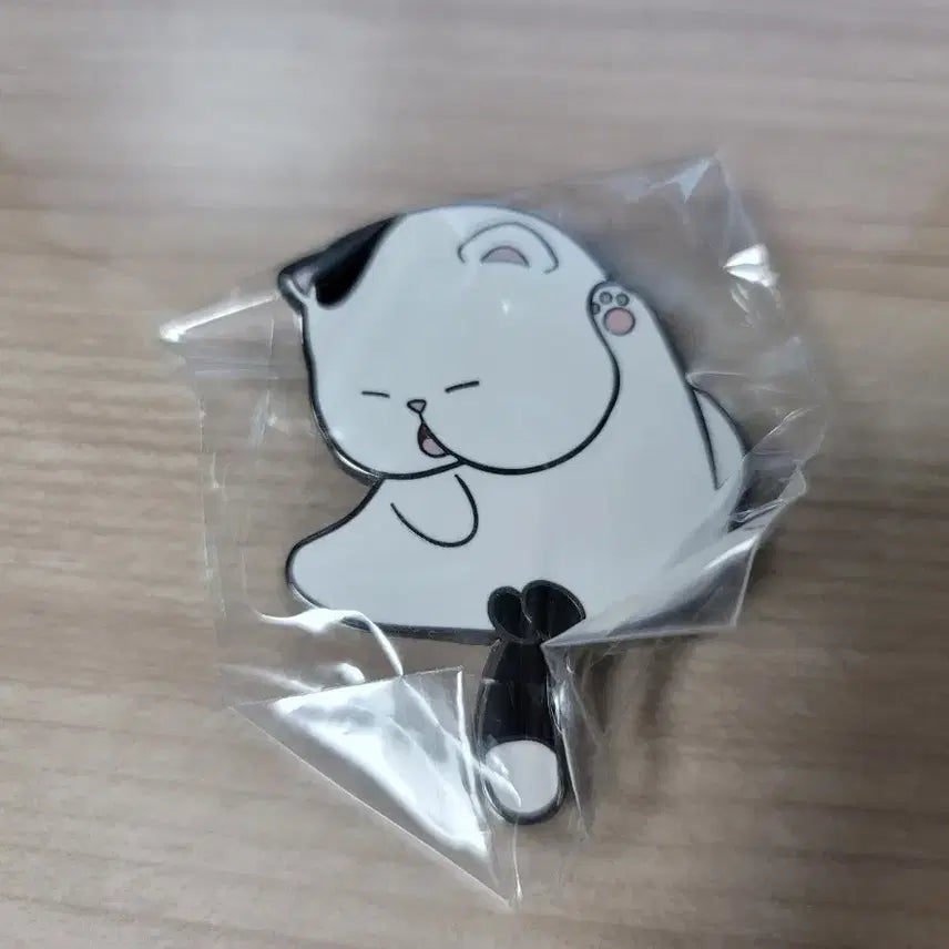 [BUNJANG] Drowsy Cat Flokkie Figure Set (3 Types) with Pin Badge / 졸린 고양이 플로키 피규어 3종 세트