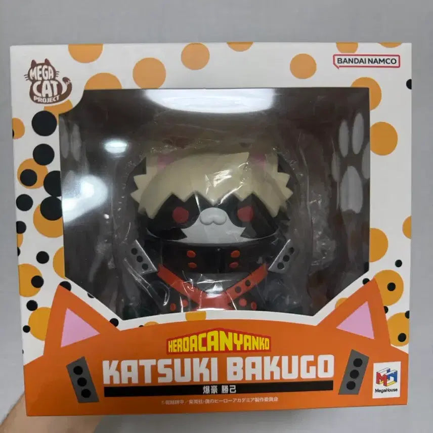 [BUNJANG] Megahouse My Hero Academia Katsuki Bakugo Nekomata Ver. Big Plush Figure / [특가]메가하우스 히로아카 나히아 바쿠고 빅 메가캣 히로아카냥코 피규어