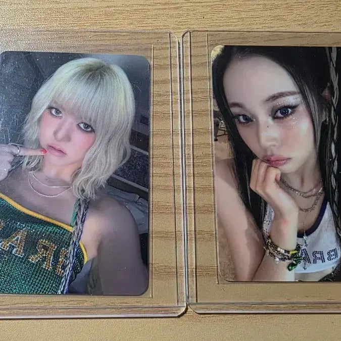 [BUNJANG] NMIXX Lily &amp; Gyujin Soundwave GV Photocard Bundle Set / 엔믹스 릴리, 규진 사운드웨이브 GV 포토카드 일괄로 판매합니다!