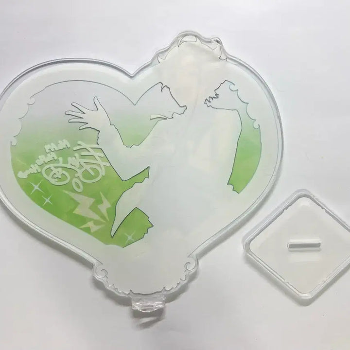 [BUNJANG] Ensemble Stars Haruka &amp; Sora 3rd Anniversary White Suit Heart Acrylic Stand / 앙스타 하루카와 소라 중스타 백정장 3주년 하트 아크릴 하루카와소라 스위치