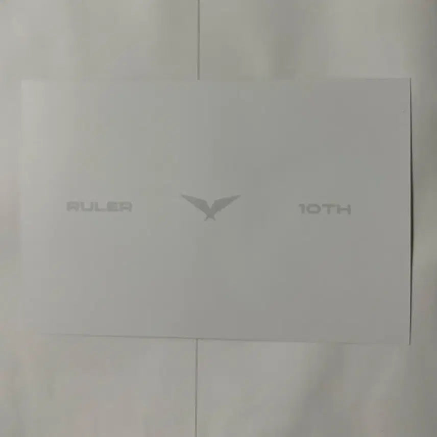 [BUNJANG] Ruler 10th Anniversary Fan Festa Postcard / MSI 팬페스타 룰러 Ruler 10주년 기념 엽서