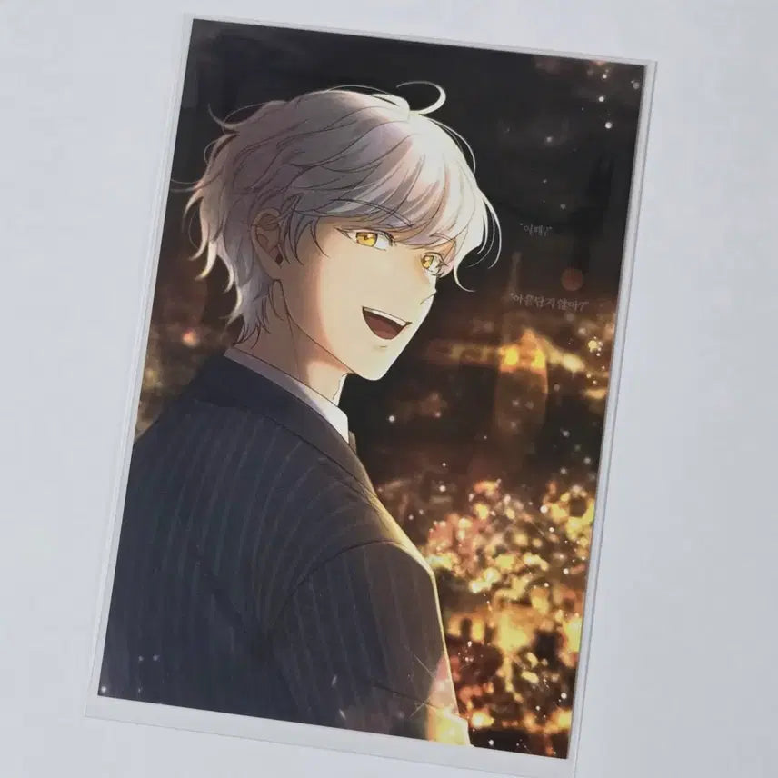 [BUNJANG] Black Badger Special Edition Postcard and Extended Mousepad Bundle Set / 블랙배저 장패드, 특전 엽서 판매 양도