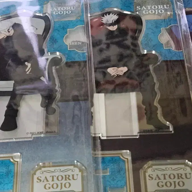 [BUNJANG] Jujutsu Kaisen Plaza Gojo Satoru Acrylic Stand Blue/White/Red / 주술회전 플라자 블루/화이트/레드 체어 고죠 사토루 아크릴 스탠드