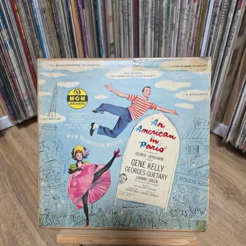 [BUNJANG] MGM An American in Paris 10-inch LP (1951 Soundtrack) / MGM American In Paris LP 10인치, 파리의 아메리카인, 골동품, lp