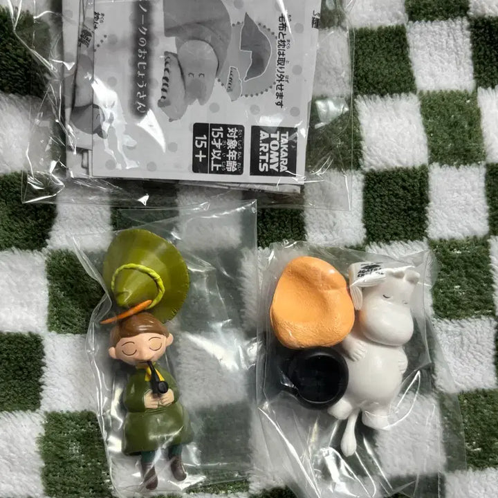 [BUNJANG] Moomin Papa &amp; Snufkin "Sya Sya" Sleeping Gacha Figures Bundle Set (Sealed) / (일괄) 무민 스야스야 잘자요 오야스미 스너프킨 무민파파 가챠 피규어 미개봉