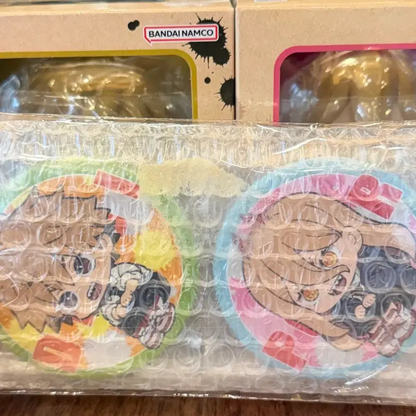 [BUNJANG] Chainsaw Man Denji &amp; Power Look Up Cushion + Can Badge Special Set / 체인소맨 메가하우스 덴지&amp;파워 룩업 방석+캔뱃지 특전