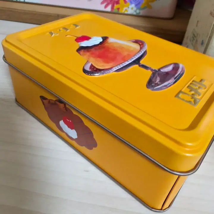 [BUNJANG] Mary Chocolate Pudding Tin Case / 메리 초콜릿 푸딩 틴케이스