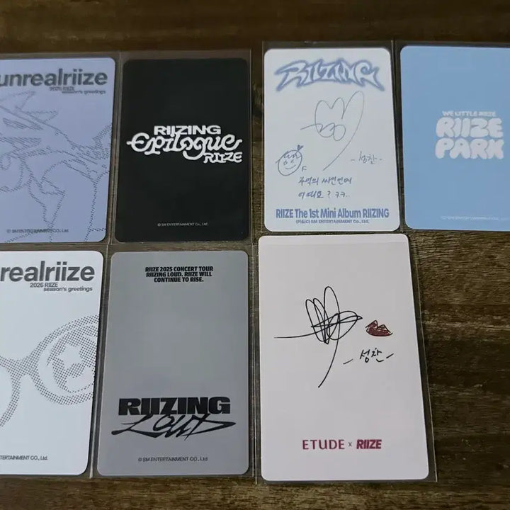 [BUNJANG] RIIZE Sungchan Photocard Bundle Set / 라이즈 성찬 포카 일괄