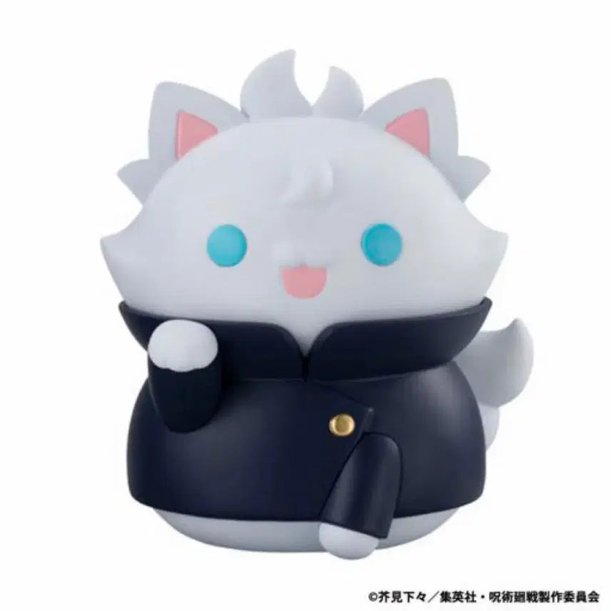 [BUNJANG] Jujutsu Kaisen Satoru Gojo Megacat Large Plush Bundle / 급처) 고죠 사토루 메가캣 대형 고전 하라혼 룩업 일괄 주술회전 주술냥코