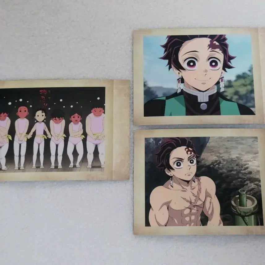[BUNJANG] Demon Slayer: Kimetsu no Yaiba Tanjiro Kamado Paper Set Bundle / [일괄] 귀멸의칼날 카마도 탄지로 지류
