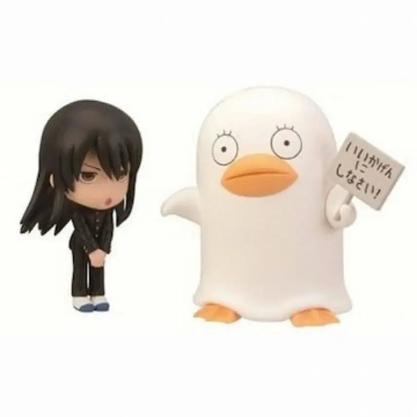 [BUNJANG] Banpresto Ichiban Kuji Chibi Kun Character World Gintama E Prize Katsura &amp; Elizabeth / 반프레스토 제일복권 치비 쿤 캐릭터 월드 은혼 E상 카츠라 엘리자베스