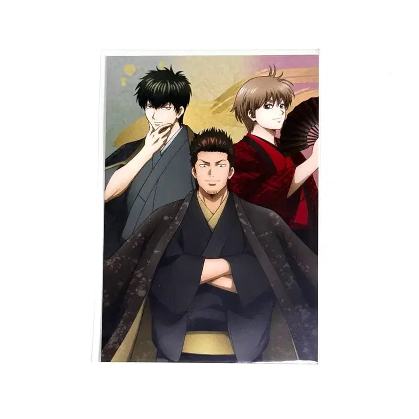 [BUNJANG] Gintama Spring Tremors Postcard Shinsengumi Kondo Hijikata Sougo / 은혼 봄의 흔들림 엽서 특전 진선조 콘도 히지카타 소고