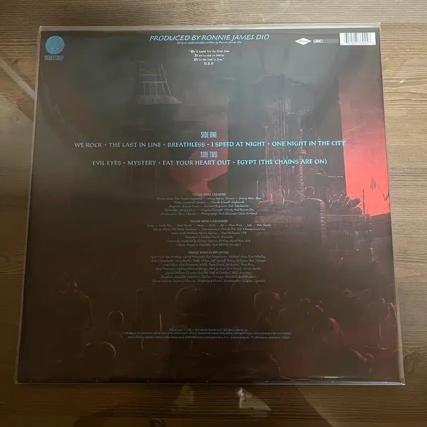 [BUNJANG] Dio The Last in Line LP Record / 디오 (DIO)  The Last in Line Lp