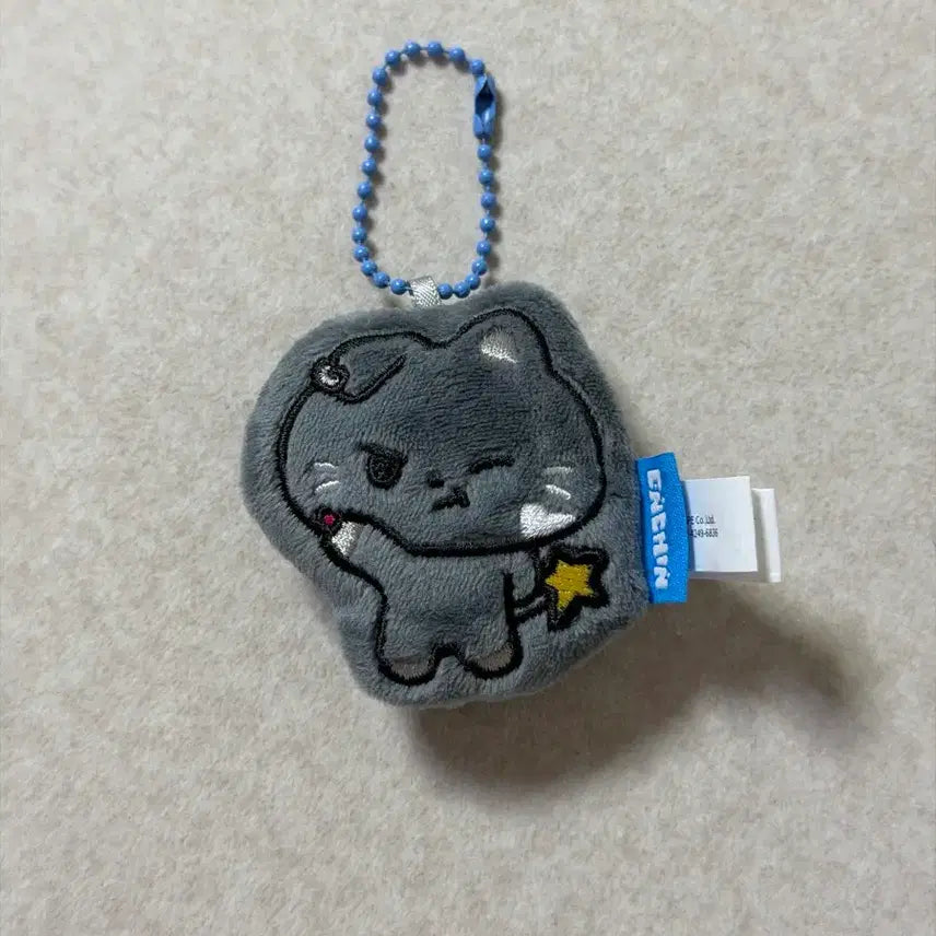 [BUNJANG] ENHYPEN EN-CONNECT Green Star Cushion Keyring Jay Park Jongseong / 엔하이픈 엔친 녹스타 쿠션 키링 제이 박종성 팝업