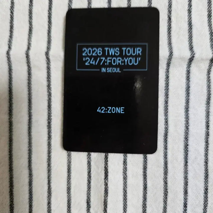 [BUNJANG] TWS 2026 Tour in Seoul Unit Photocard - Kyeongmin, Youngjae / 2026 TWS 투어 인 서울 42존 유닛 포카 경민 영재