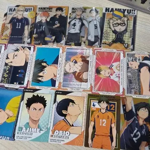 [BUNJANG] Haikyuu!! Card Bundle Set with Bonus / (일괄) 하이큐 카드 17장 일괄 + 덤