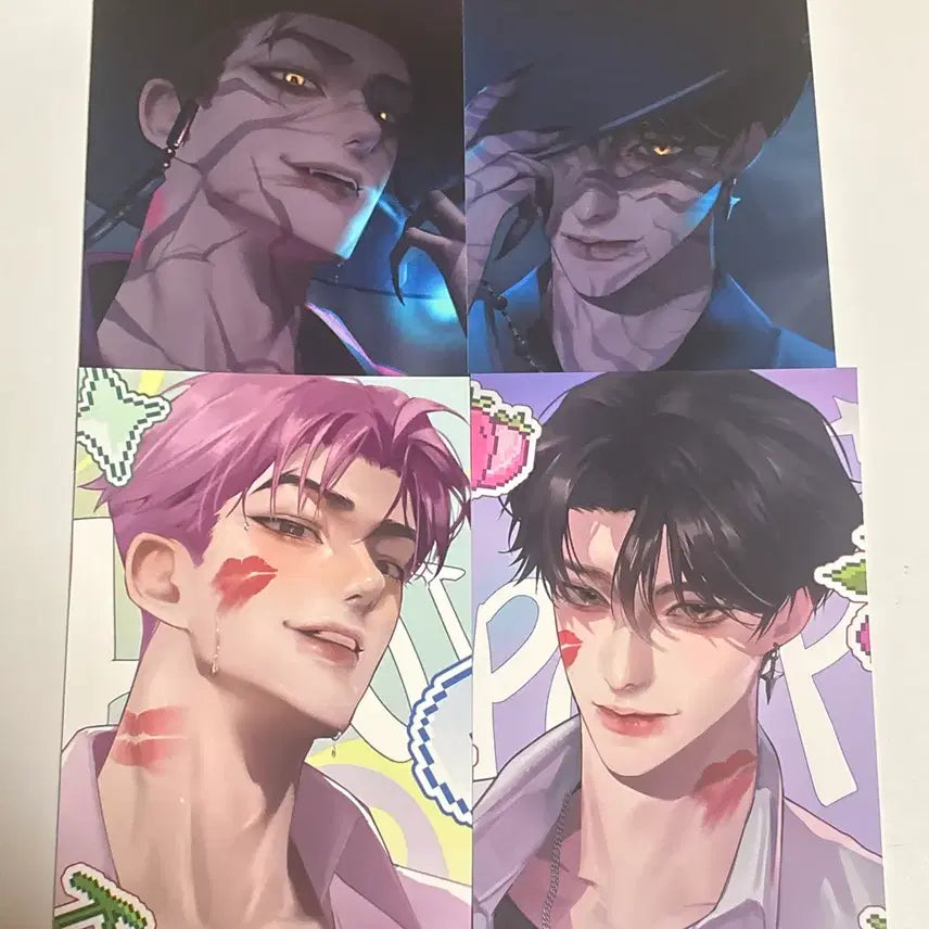 [BUNJANG] K-Pop Demon Hunters KDH Printie Matte Postcard Bundle Set / 일괄) 케이팝데몬헌터스 케데헌 프린티 무광엽서