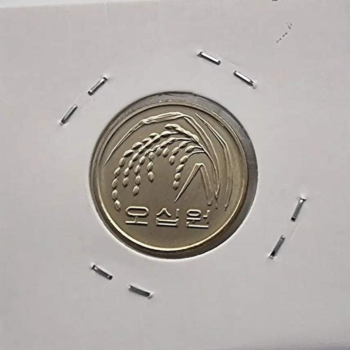 [BUNJANG] 1993 50 Won Coin Uncirculated / 1993년50주화 미사용