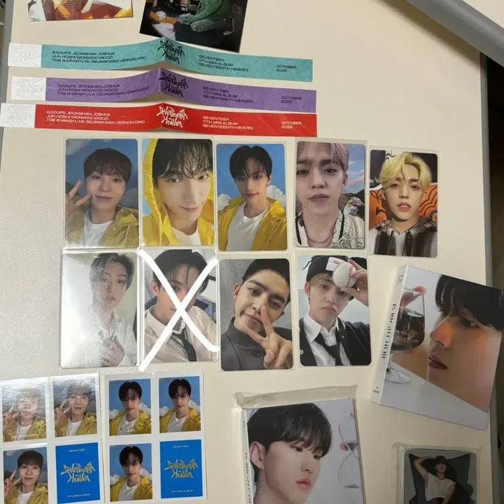 [BUNJANG] SEVENTEEN S.COUPS, DK, VERNON, JUN, THE8, SEUNGKWAN Photocard Bundle Set Binder Goods / 세븐틴 에스쿱스 도겸 버논 준 디에잇 승관 포카 캐럿반 앨범 바인더 굿즈 일괄 판매