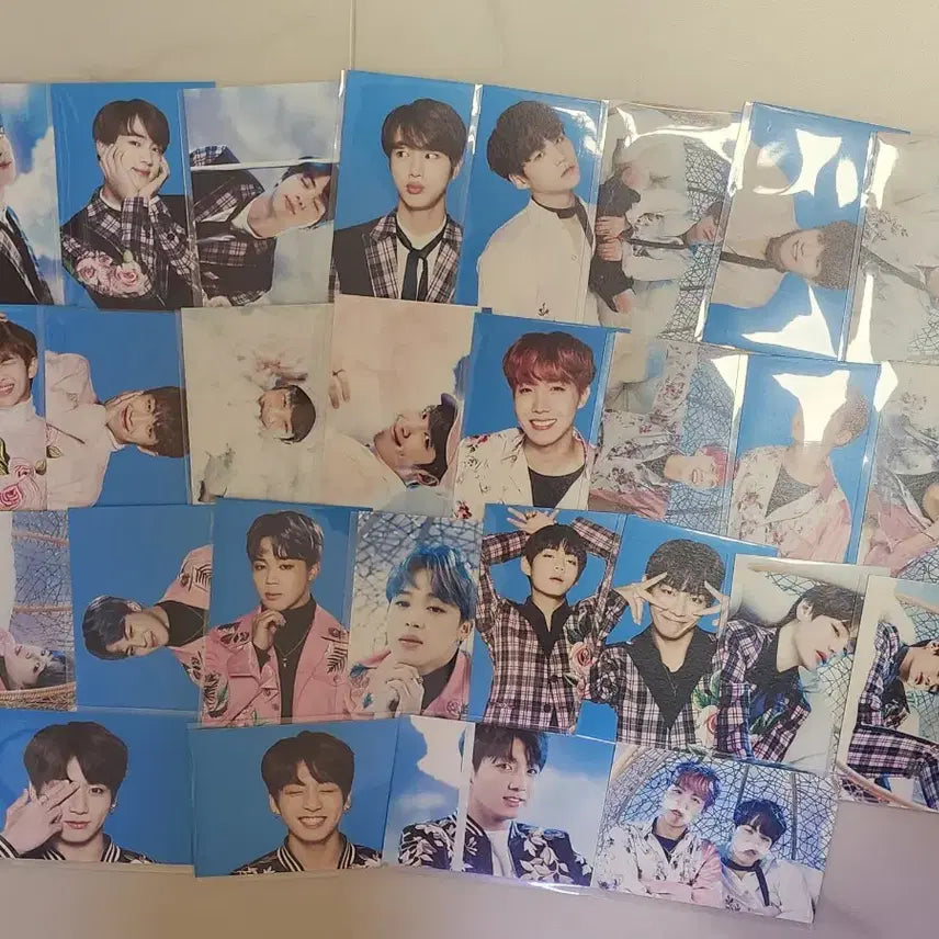 [BUNJANG] BTS Wings Tour Mini Photocard Set (28 Cards) / (일괄) BTS 방탄 윙즈 투어 윙콘 미니포카 28장 세트 처분 양도