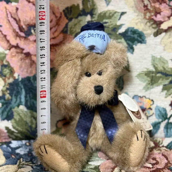 [BUNJANG] Boyds Bears "Feel Better" Message Bear Plush Toy / 보이즈베어 곰인형 "Feel Better" 메시지