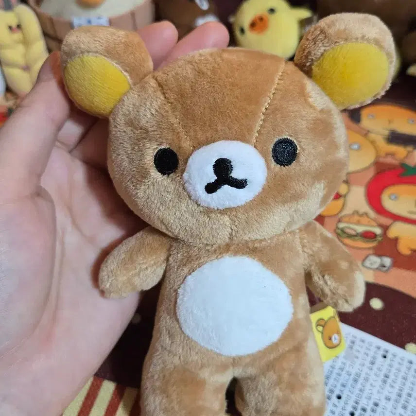 [BUNJANG] San-X Rilakkuma Self-Standing Mini Doll New / 산엑스 정품 리락쿠마 자립 스탠딩 미니인형 새상품