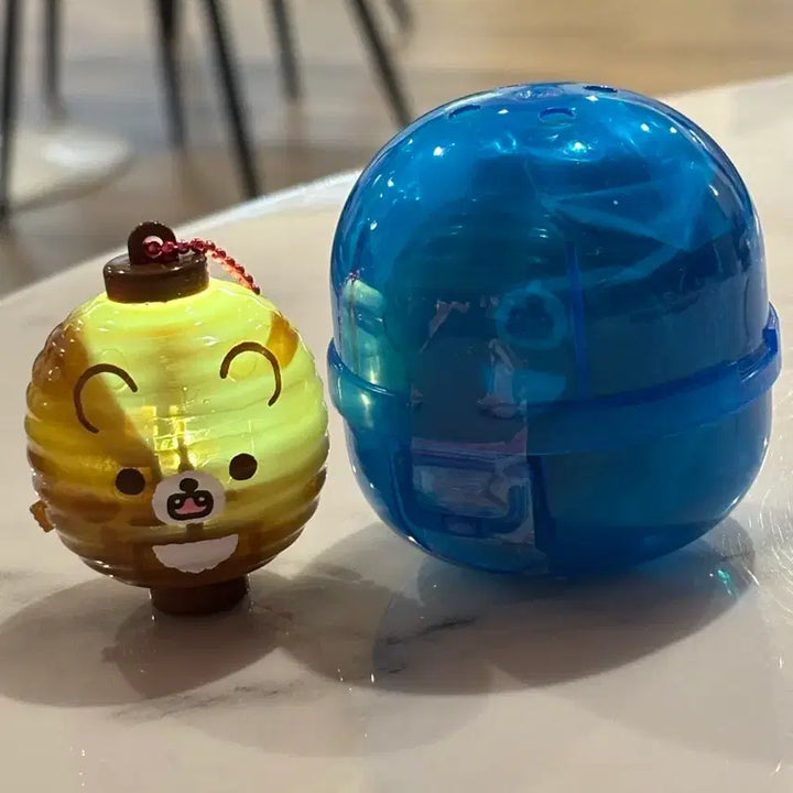 [BUNJANG] Rilakkuma Kogumasan Lantern Gacha Light Gacha Keyring (Sealed) / 캡슐미개봉) 리락쿠마 코구마 등불 가챠 라이트가챠 키링
