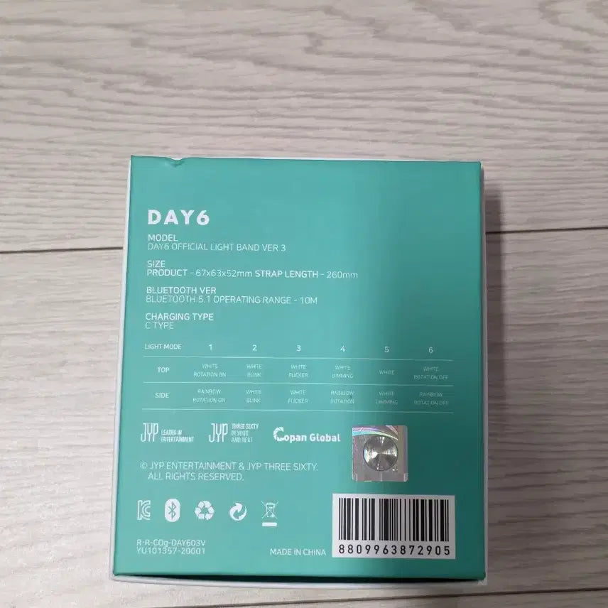 [BUNJANG] DAY6 Official Lightstick v3 Bundle Set / DAY6 공식 응원봉 v3 (the decade 슬로건 증정)