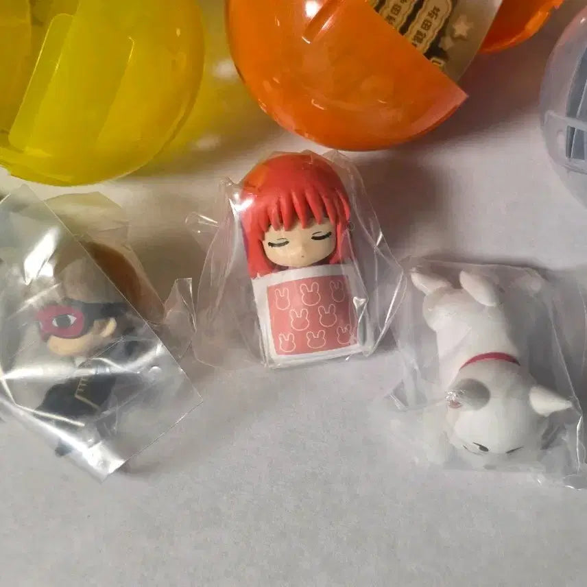 [BUNJANG] Gintama Nemurasetai Gacha Set Kagura, Sougo, Sadaharu / 은혼 네무라세타이 가챠 카구라,소고,사다하루 일괄 미개봉 새상품