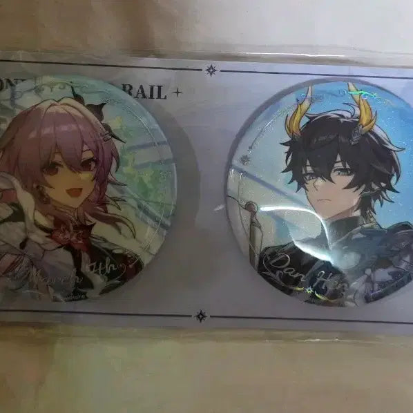 [BUNJANG] HoYoLAND Honkai Star Rail Dan Heng March 7th Canned Badge Set / 붕괴 스타레일 호요랜드 캔배지 단항 마치세븐스 삼칠이