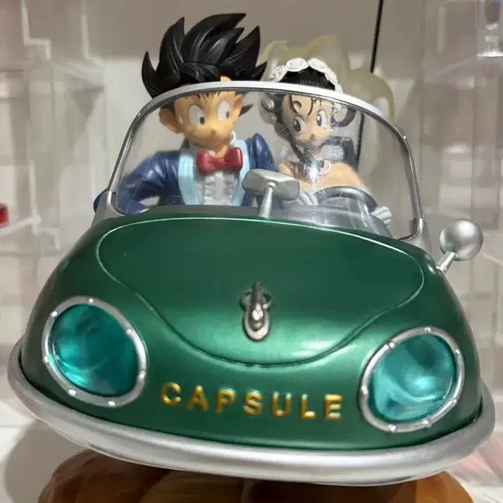 [BUNJANG] Dragon Ball Goku &amp; Chi-Chi Wedding Resin Statue / 드래곤볼 손오공&amp;치치