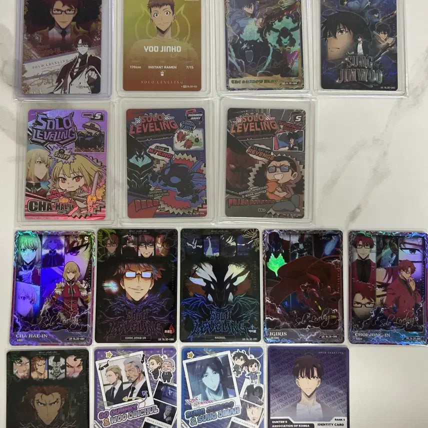 [BUNJANG] Solo Leveling Card Bundle Set / 나 혼자만 레벨업 카드 일괄판매