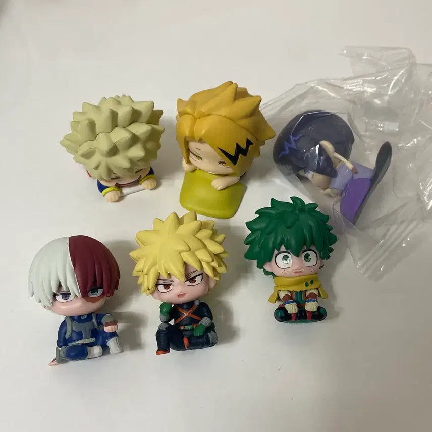 [BUNJANG] My Hero Academia Onesies Collection Figure Set / 나히아 나의히어로아카데미아 히로아카 바쿠고 미도리야 쇼토 스와라세타이 오네무탄 가챠
