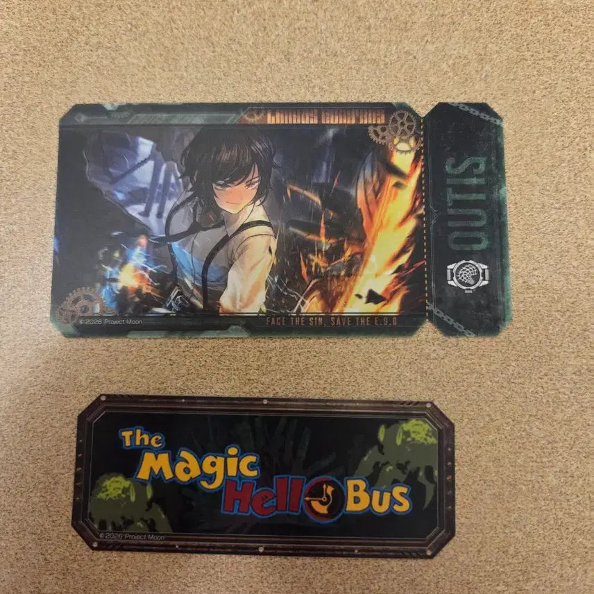 [BUNJANG] Limbus Company Animate Fair Otis Travel Sticker / 림버스컴퍼니 애니메이트페어 트래블 스티커 오티스