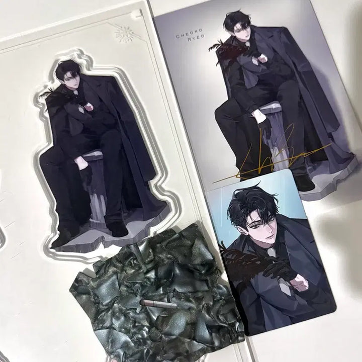 [BUNJANG] Debut or Die Taiwan Edition Vol 3+4 Cheongrye Acrylic Set with Photocard and Postcard / 데못죽 대만판 대만 3+4부 아크릴 특장판 청려 아크릴, 포카, 엽서