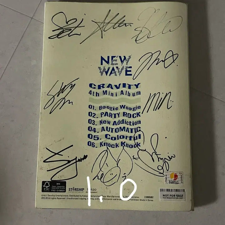[BUNJANG] CRAVITY Signed Album / 크래비티 사인앨범