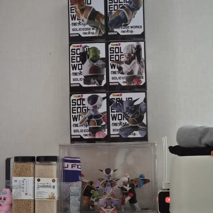 [BUNJANG] Dragon Ball Z Ginyu Force + Frieza Solid Edge Works Figures / 드래곤볼Z 기뉴특전대+프리저 솔리드 엣지 웍스 피규어
