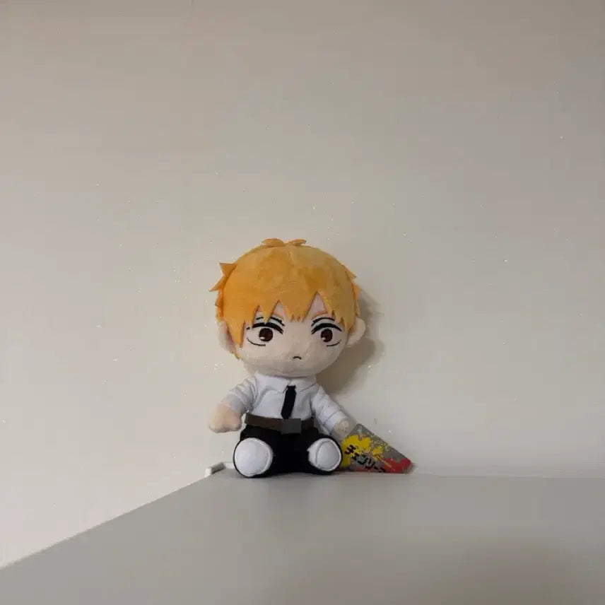 [BUNJANG] Chainsaw Man Hikake Denji Figure with Denji Plush / 체인소맨 히카케 피규어 덴지 + 덴지 인형 덤