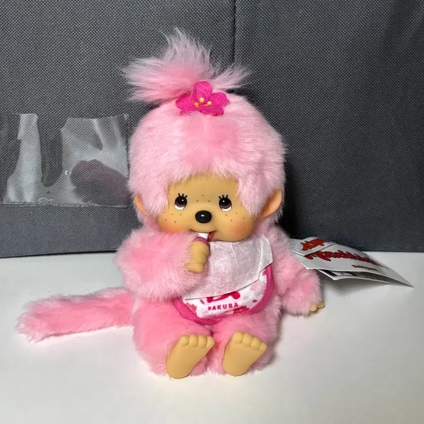 [BUNJANG] Sekiguchi Sakura Monchhichi S-Size Cherry Blossom Doll / 벚꽃몬치치 일본세카구치 정품 사쿠라몬치치 판매합니다