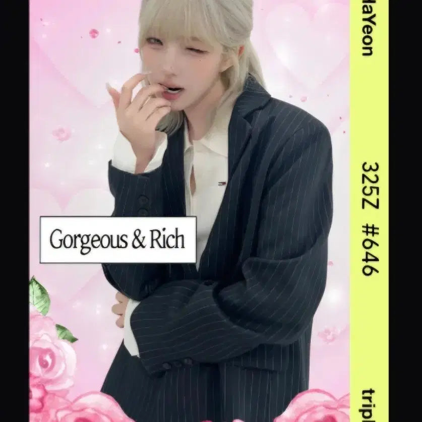 [BUNJANG] TripleS Object Jeong Hyeyeon CC325 Photocard / 트리플에스 오브젝트 정하연 CC325