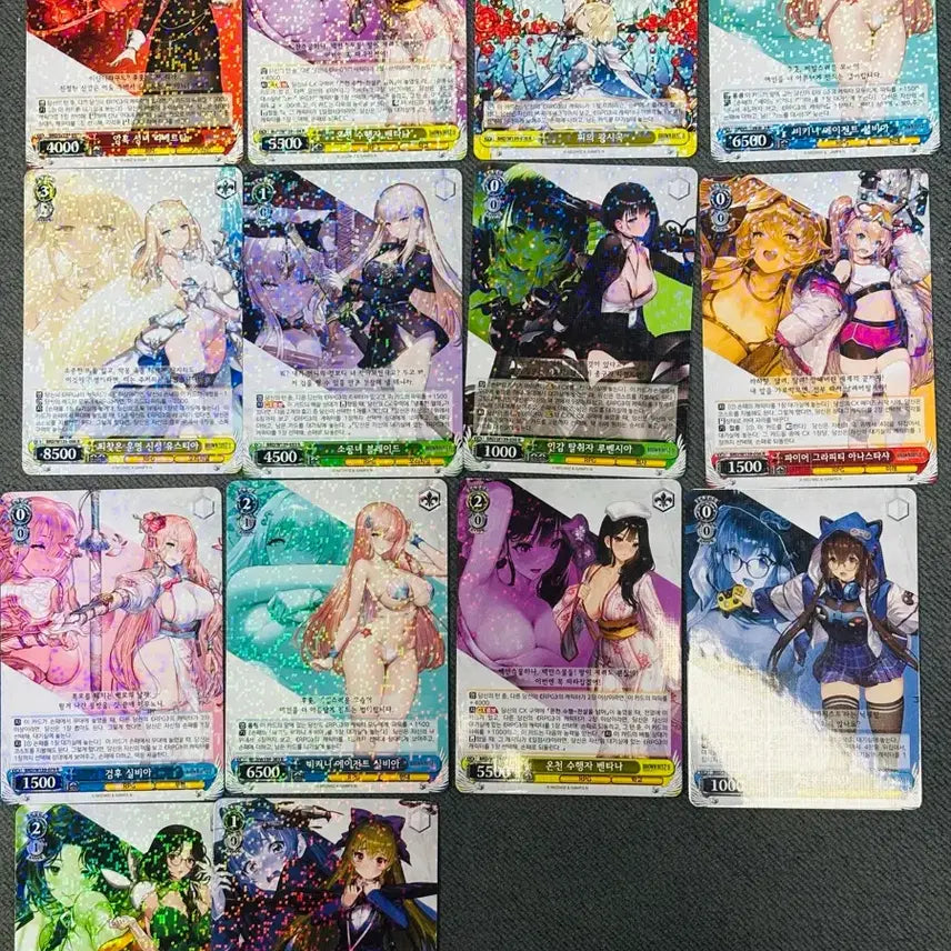 [BUNJANG] Weiss Schwarz Brown Dust 2 Korean Edition Bundle Set / 바이스슈발츠 브라운더스트2 한글판 SRx6 RRx4 Rx14 일괄