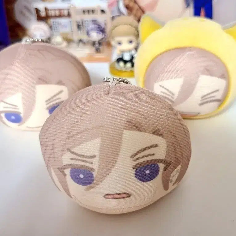 [BUNJANG] A3! Autumn Troupe Settsu Banri Nigirigi Manju Bundle Set (3 Types) / A3! 아삼 에이스리 가을조 셋츠반리 만쥬 3종 일괄판매